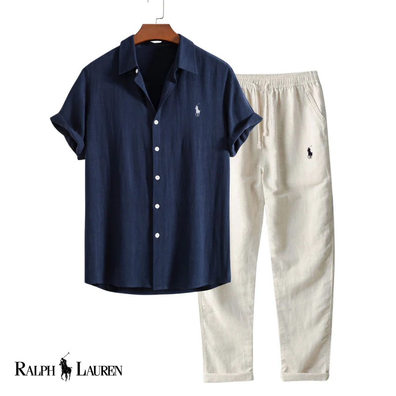Ꮢ. Ⅼαuren™ | Men’s Linen Set