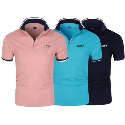 [BUY 2 GET 3] Essential Premier Polo Shirts 3-Pack