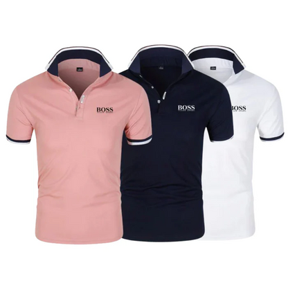 [BUY 2 GET 3] Essential Premier Polo Shirts 3-Pack