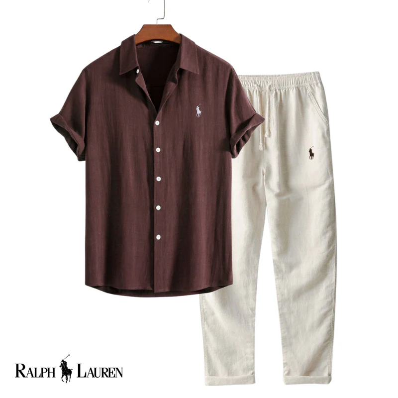 Ꮢ. Ⅼαuren™ | Men’s Linen Set