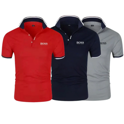 [BUY 2 GET 3] Essential Premier Polo Shirts 3-Pack